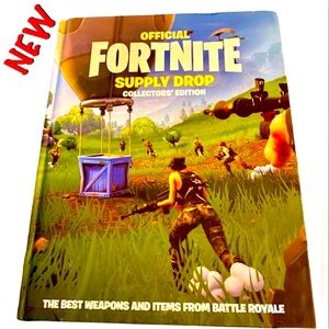 Book: Official FORTNITE Supply Drop Collectors’ Edition, Hardcover Playbook